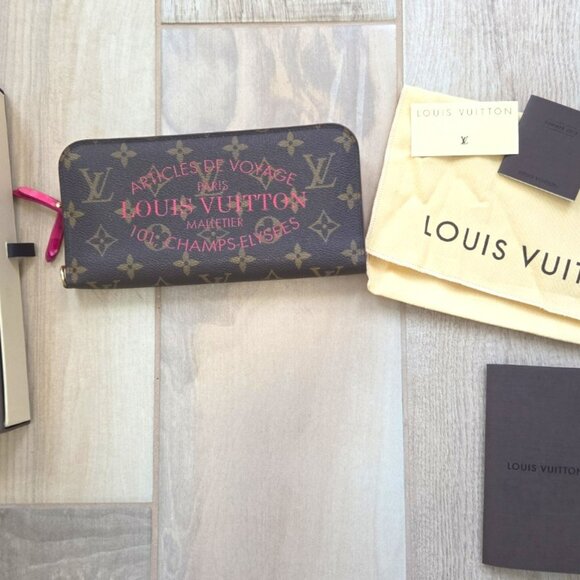 Louis Vuitton limited edition zippy wallet Insolite Wallet IKAT Indian Rose - Picture 2 of 6